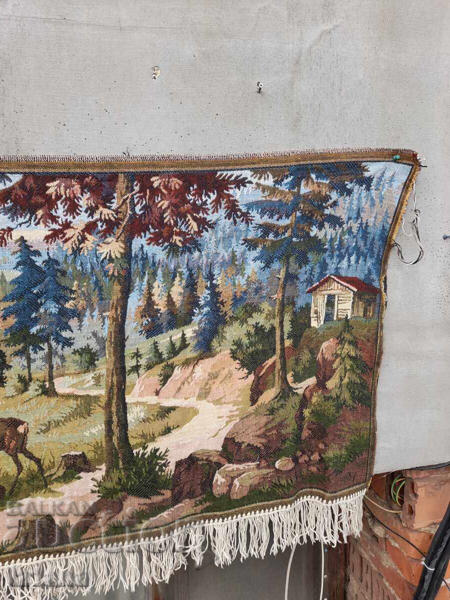 Antique carpet, wall covering - 5