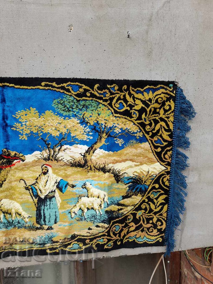 Antique carpet, wall covering - 5