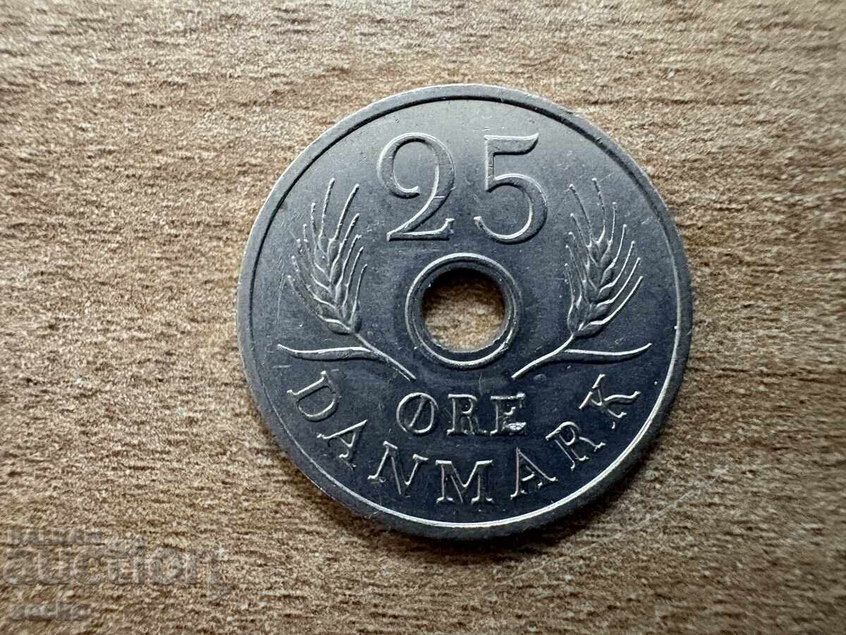 Danemarca - 25 øre (1972)