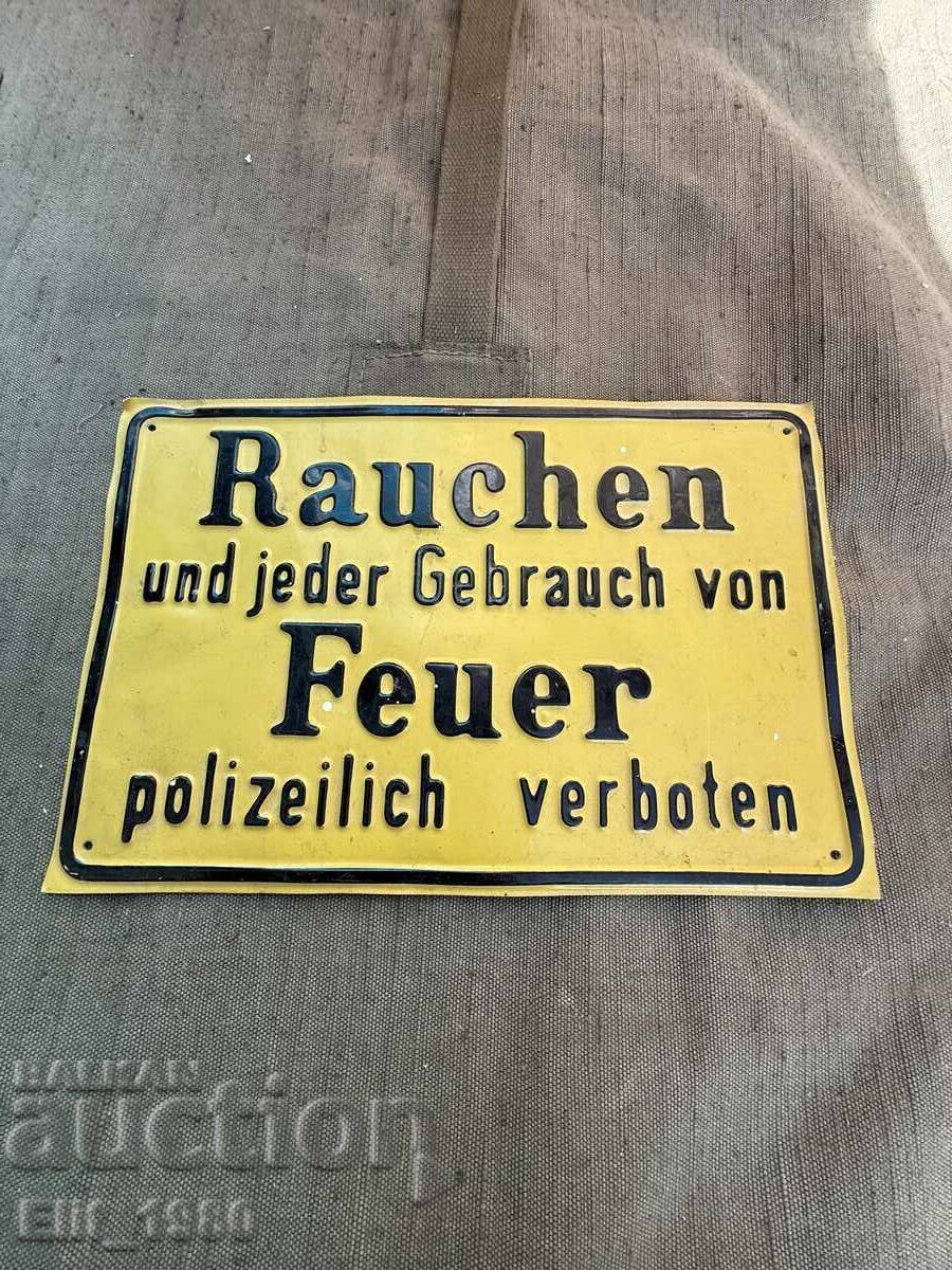 Plăcuță germană