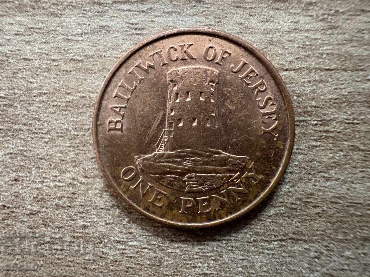 Джърси - 1 пени (2014) Джърси - 1 пени (2014)