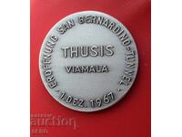 Μετάλλιο - Ελβετία - Σήραγγα του Σαν Μπερναρντίνο κατασκευής 1967