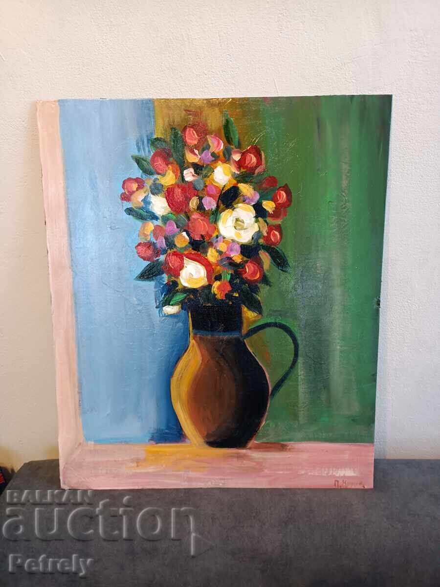 Auction  Large oil painting