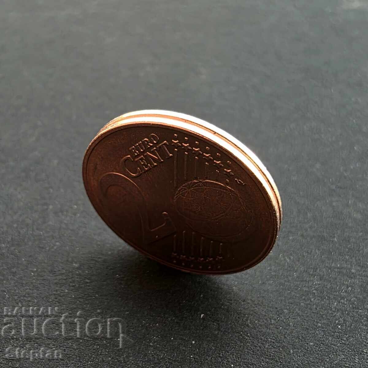 2 λεπτά 2026 Βουλγαρία - ΣΠΑΝΙΟ ΕΛΑΤΤΩΜΑ (Railroad Rim) UNC με τιμή € 10.00 | 19.56 BGN