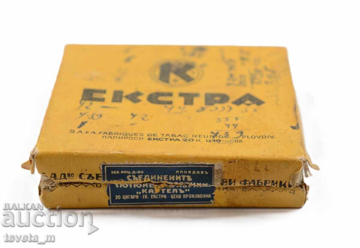 Παράδοση Πακέτο τσιγάρων Extra από τις αρχές του 20ού αιώνα