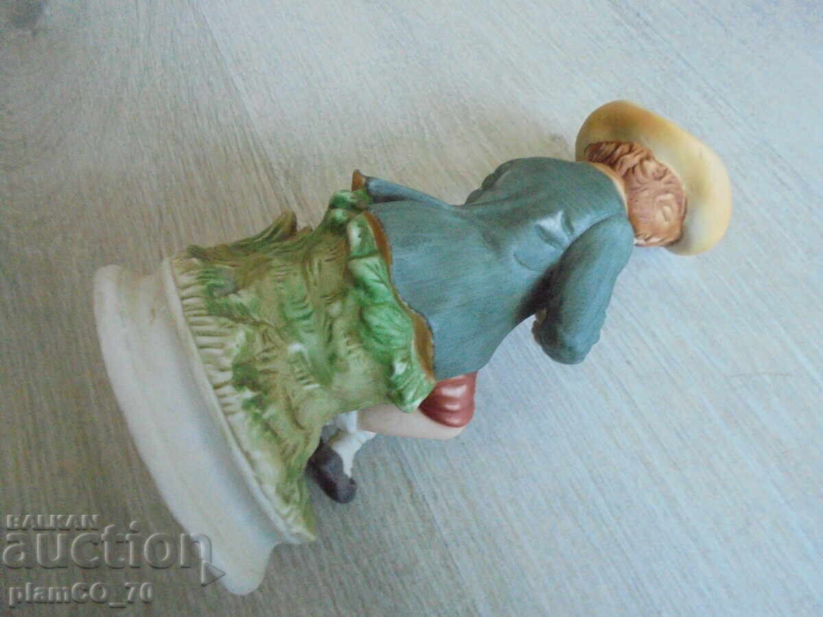 Delivery of №8420 Vintage Porcelain Figurine - Boy with Puppy