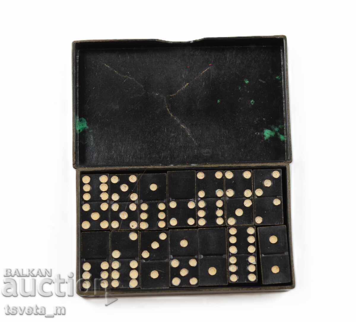 Antique Domino Game - Bakelite with price € 12.00 | 23.47 BGN Antique Domino Game - Bakelite with price € 12.00 | 23.47 BGN