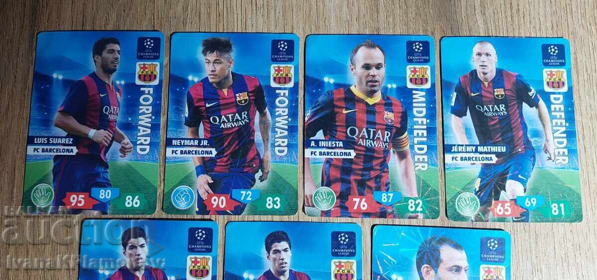 Auction  Collector's Cards 7 pieces