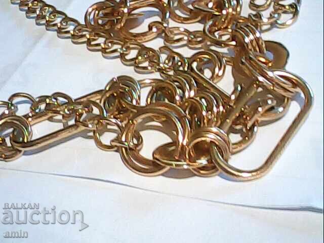 Licitație frumos colier placat cu aur Licitație frumos colier placat cu aur