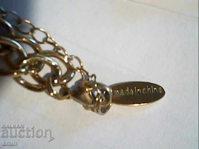 Livrarea frumos colier placat cu aur Livrarea frumos colier placat cu aur