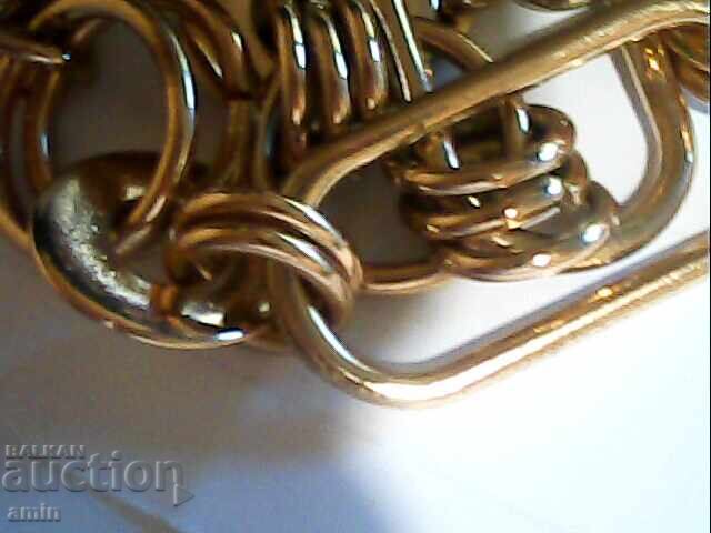 frumos colier placat cu aur - 5 frumos colier placat cu aur - 5