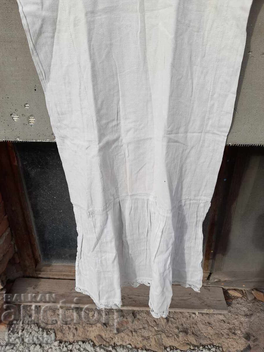 Cămașă de rochie cu franjuri de damă vintage - 5