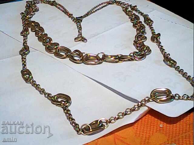 beautiful gold plated necklace with price € 8.00 | 15.65 BGN beautiful gold plated necklace with price € 8.00 | 15.65 BGN