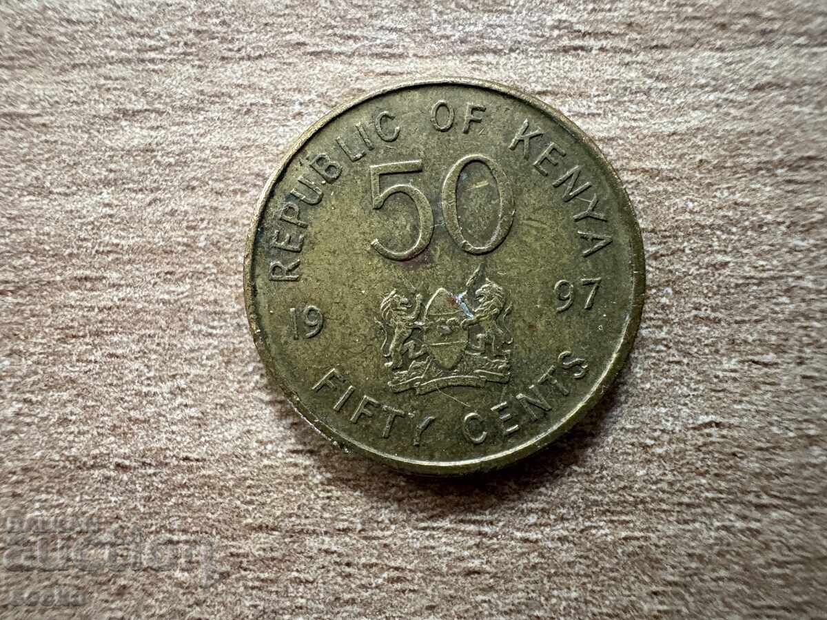 Kenya - 50 Cents (1997) Kenya - 50 Cents (1997)