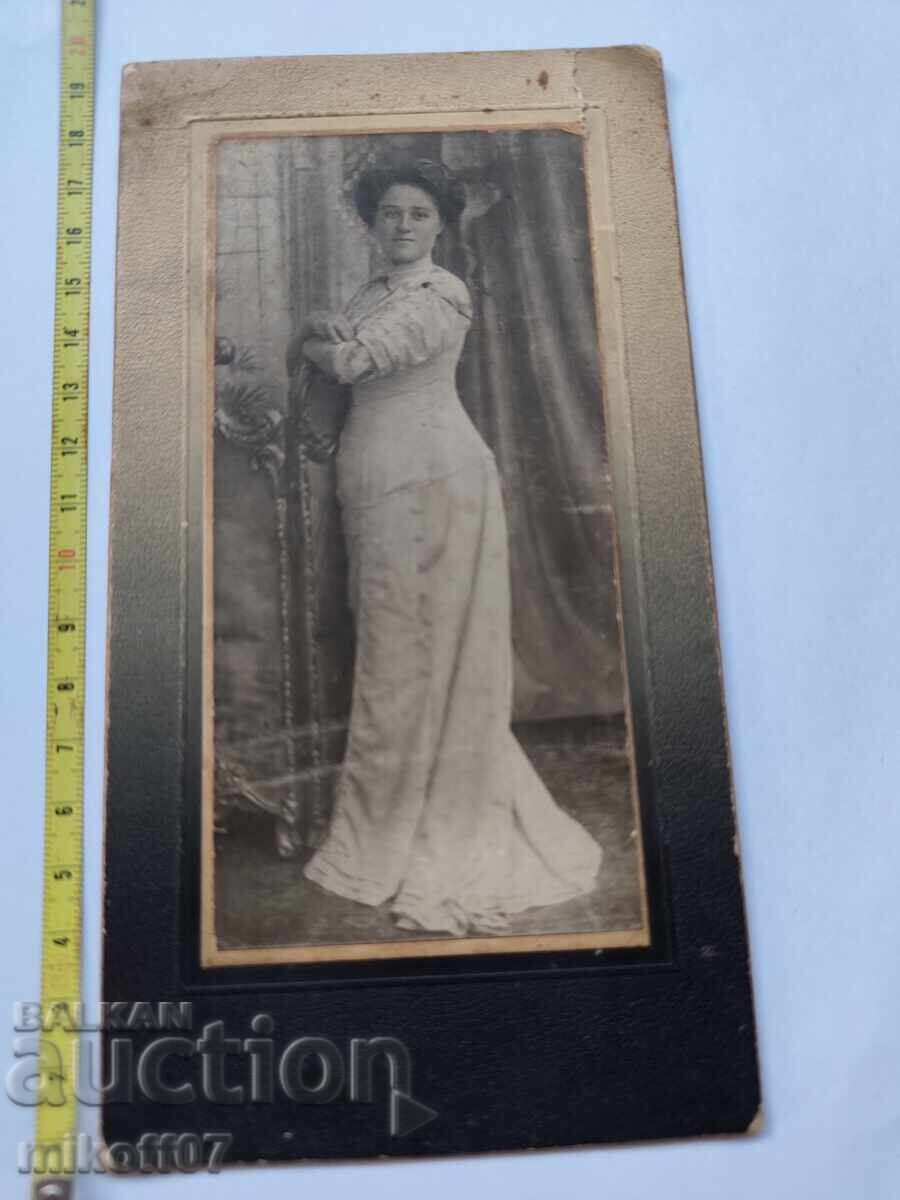 Fotografie pe carton N. Letnika Belgrad Fotografie pe carton N. Letnika Belgrad