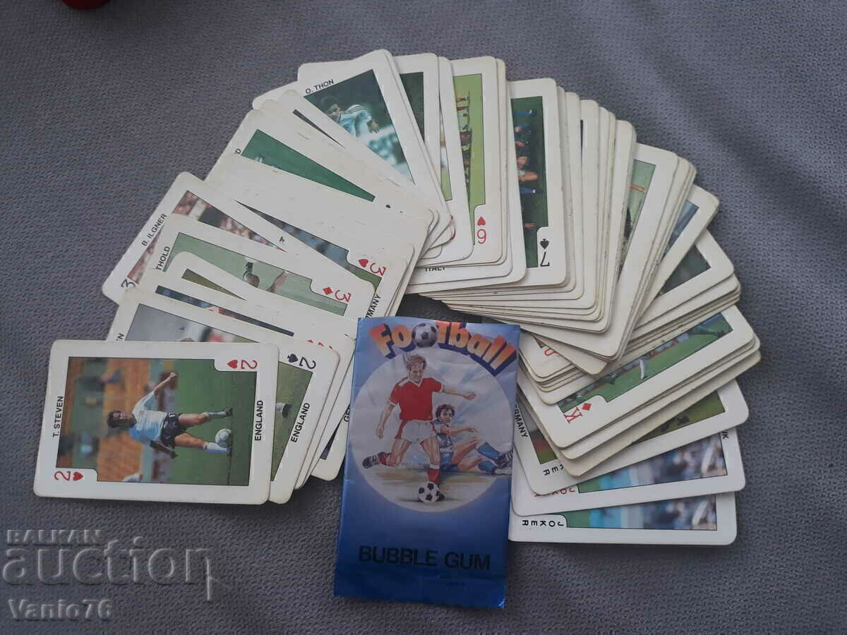 A unique collection of cards with footballers 1988. A unique collection of cards with footballers 1988.