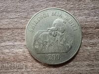 Τανζανία - 200 σελίνια (1998)