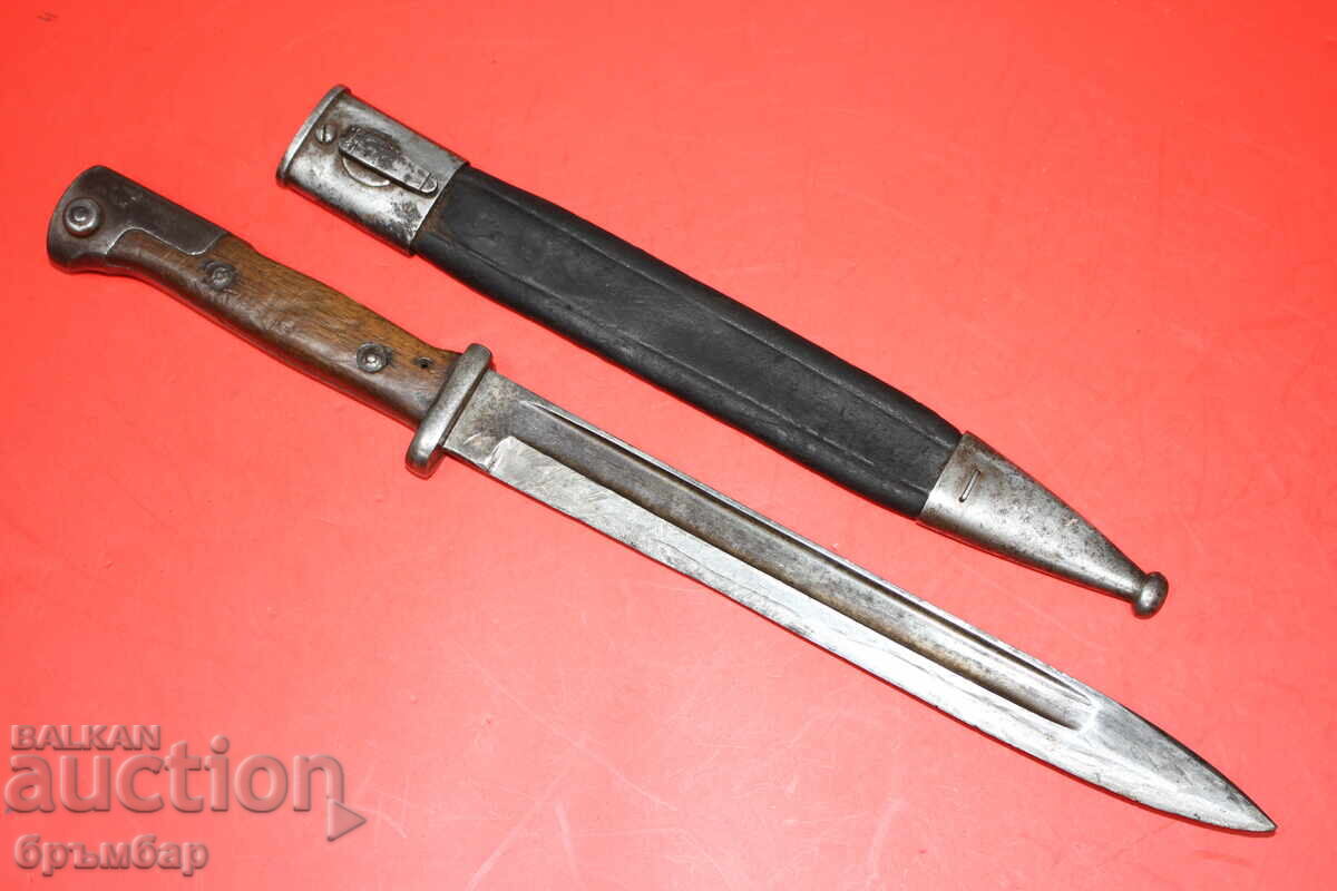 Cuțit baionetă german SG M1884/98. Lamă M1871/84. Primul model