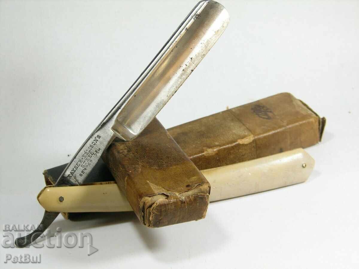 Auction Vintage MONDESIR Kayser-Ellison's Semper Idem Razor with Box Auction Vintage MONDESIR Kayser-Ellison's Semper Idem Razor with Box