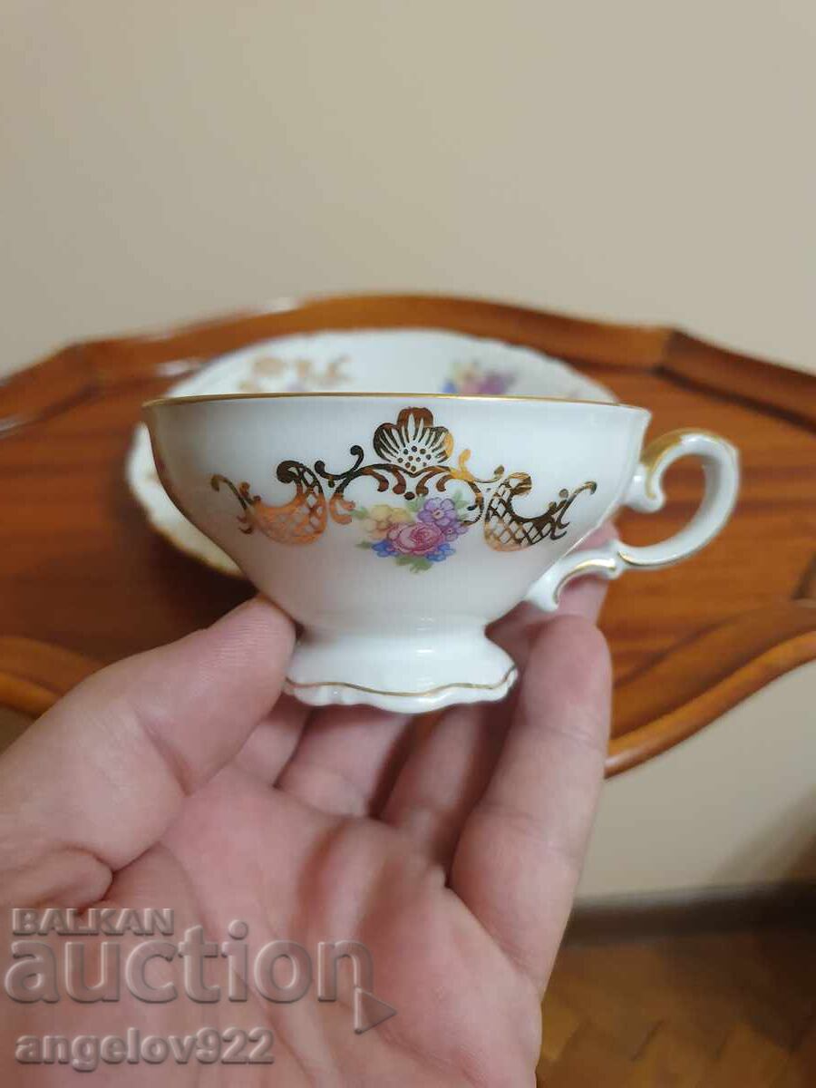 Аукцион Баварски порцеланов сервиз за кафе H&B HEINRICH