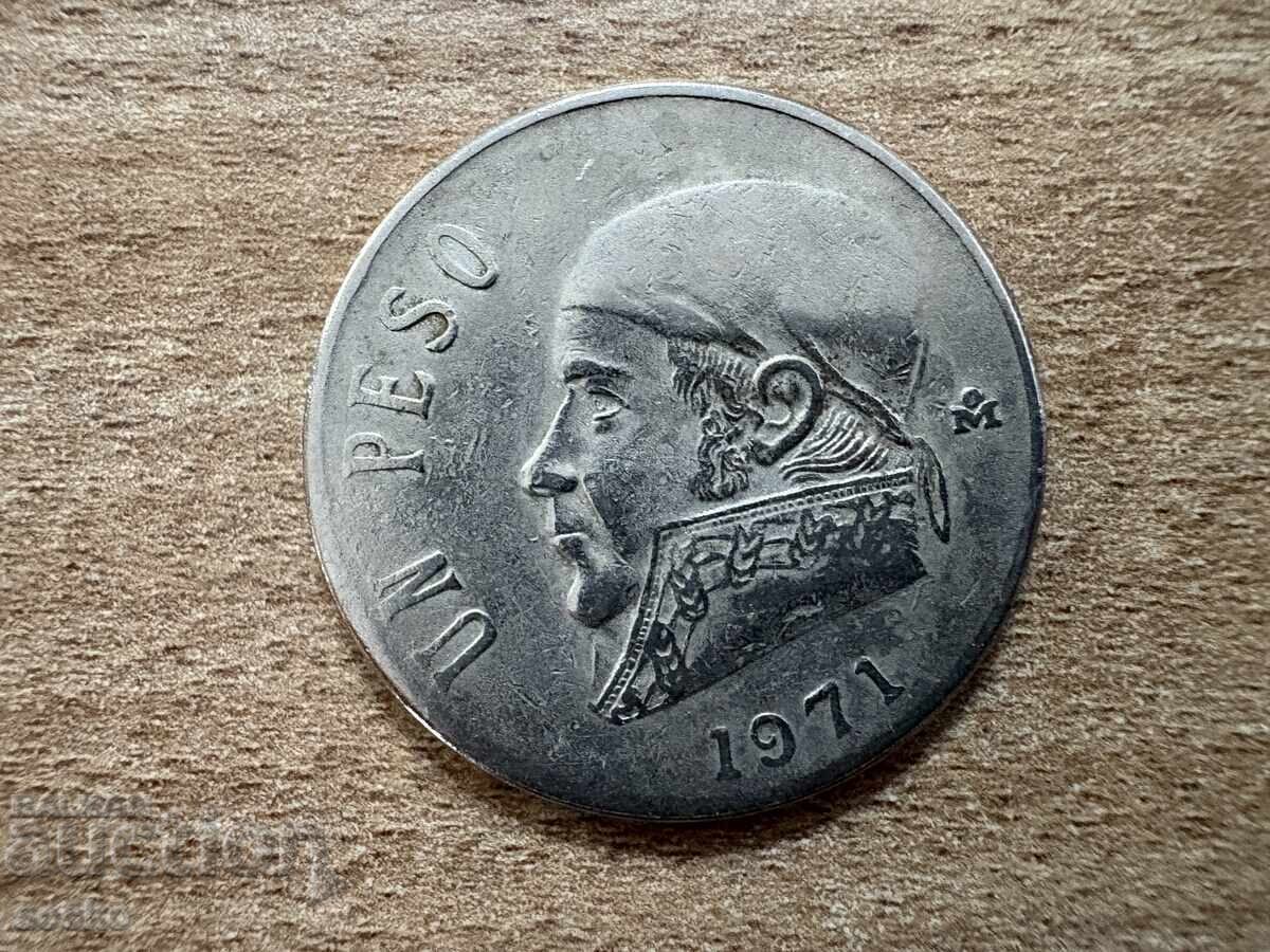 Mexico - 1 Peso (1971)