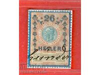 АВСТРИЯ - ГЕРБОВИ МАРКИ - ГЕРБОВА МАРКА - 26 Халера - 1898