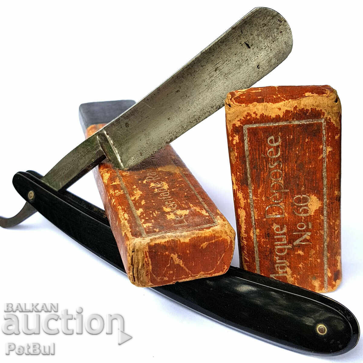 Стар Бръснач La Rose Deposee Ferdinand Hake с ориг. Кутия Стар Бръснач La Rose Deposee Ferdinand Hake с ориг. Кутия