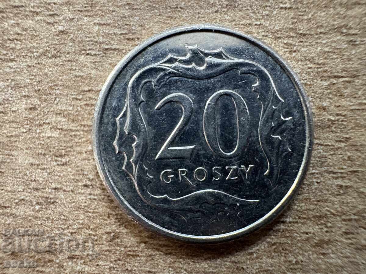Πολωνία - 20 γρόσια (2015) Πολωνία - 20 γρόσια (2015)