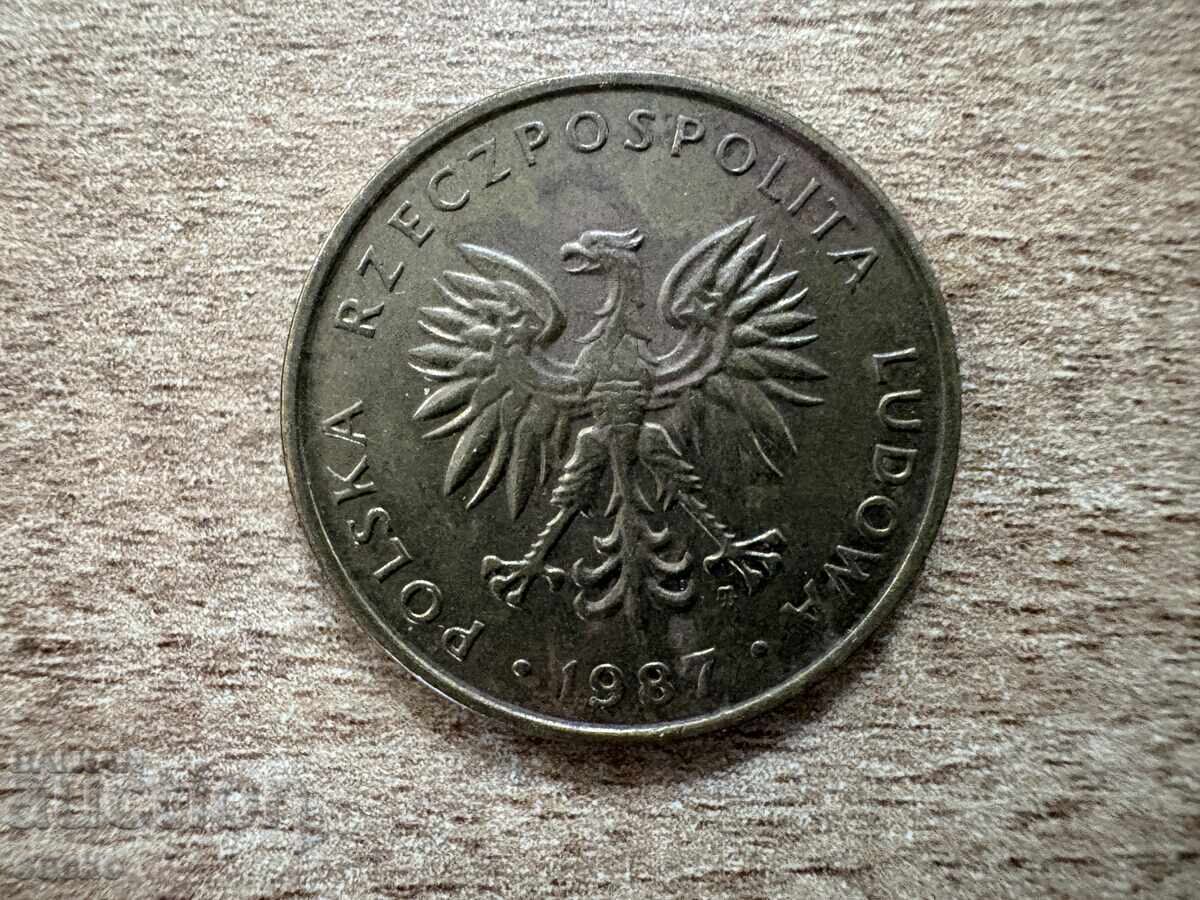 Polonia - 5 zloți (1987) cu preț € 0.15 | 0.29 BGN