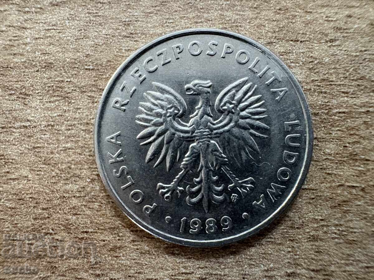 Πολωνία - 20 ζλότι (1989) με τιμή € 0.10 | 0.20 BGN