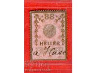АВСТРИЯ - ГЕРБОВИ МАРКИ - ГЕРБОВА МАРКА - 88 Халера - 1898