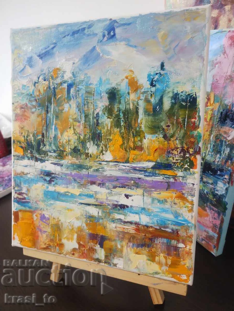 Author's picture. Oil paints on canvas. with price € 6.50 | 12.71 BGN