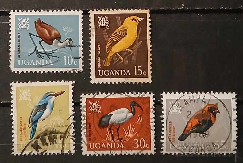 Ουγκάντα 1965 Πανίδα/Πουλιά Ουγκάντα 1965 Πανίδα/Πουλιά
