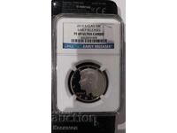 Certified US Coin 1/2 Dollar 2015. NGC PF 69 ULTRA CA