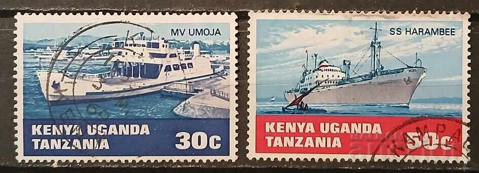 Kenya, Uganda & Tanganyika 1968 Ships