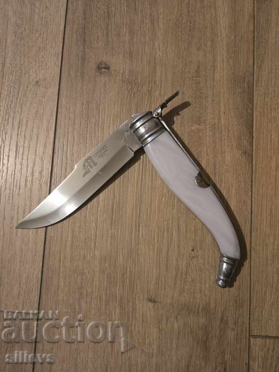 Auction Spanish Folding Knife Martinez, Navaja Auction Spanish Folding Knife Martinez, Navaja