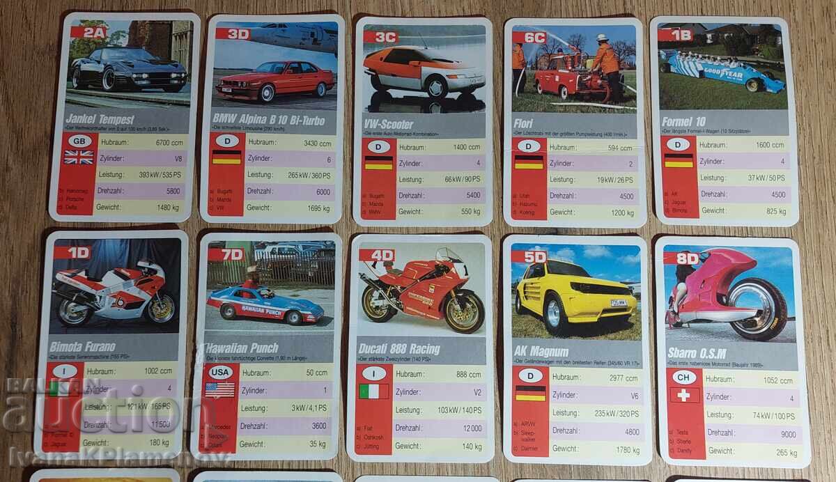 Livrarea Carduri pentru colecționari 23 piese Livrarea Carduri pentru colecționari 23 piese