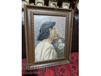 Παλιά ζωγραφισμένη εικόνα