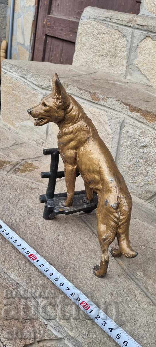 Метална фигура на куче. Скулптура - 7