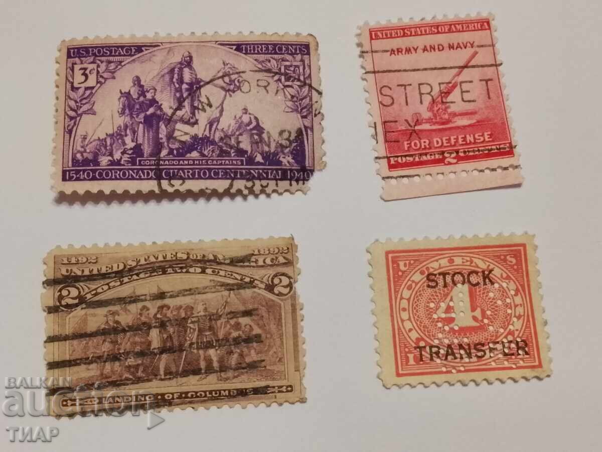 timbre poștale SUA-0,01 cenți