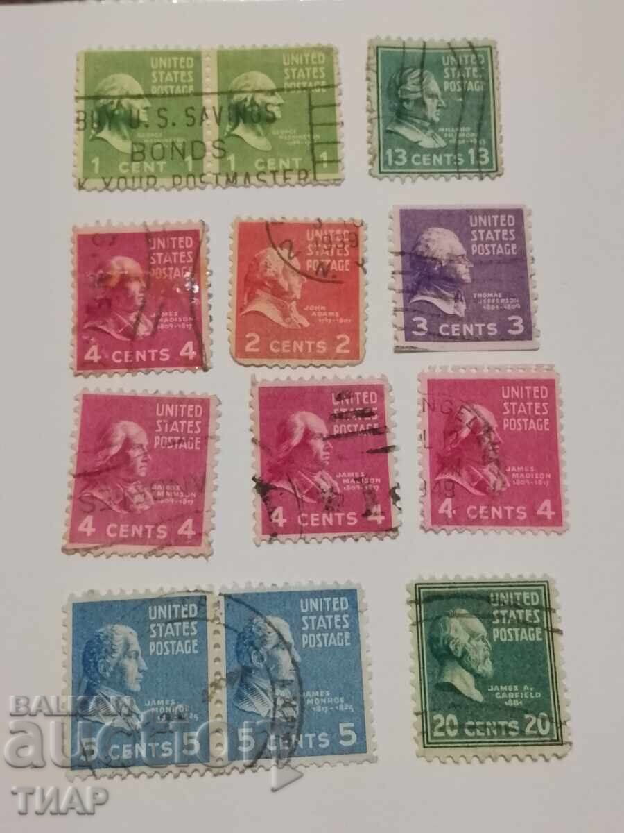 Пощенски марки САЩ-0.01ст