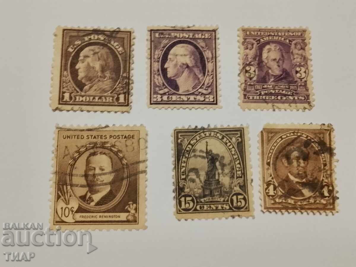 Пощенски марки САЩ-0.01ст