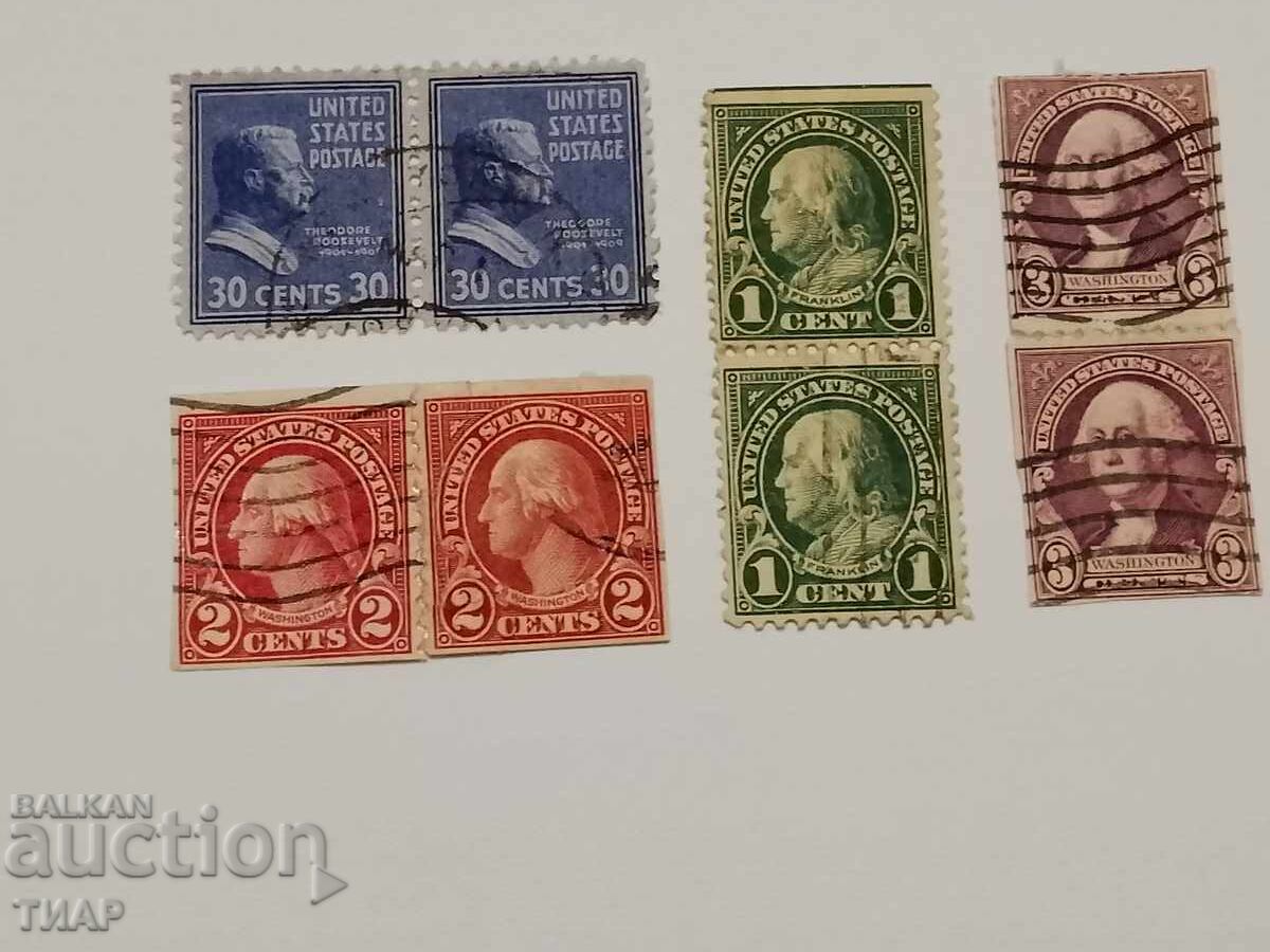 timbre poștale SUA-0,01 cenți