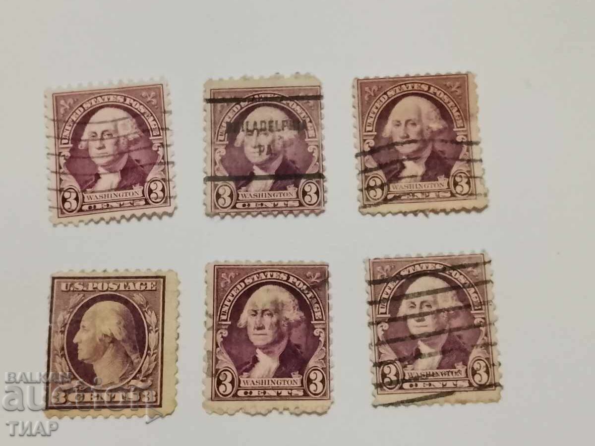 timbre poștale SUA-0,01 cenți