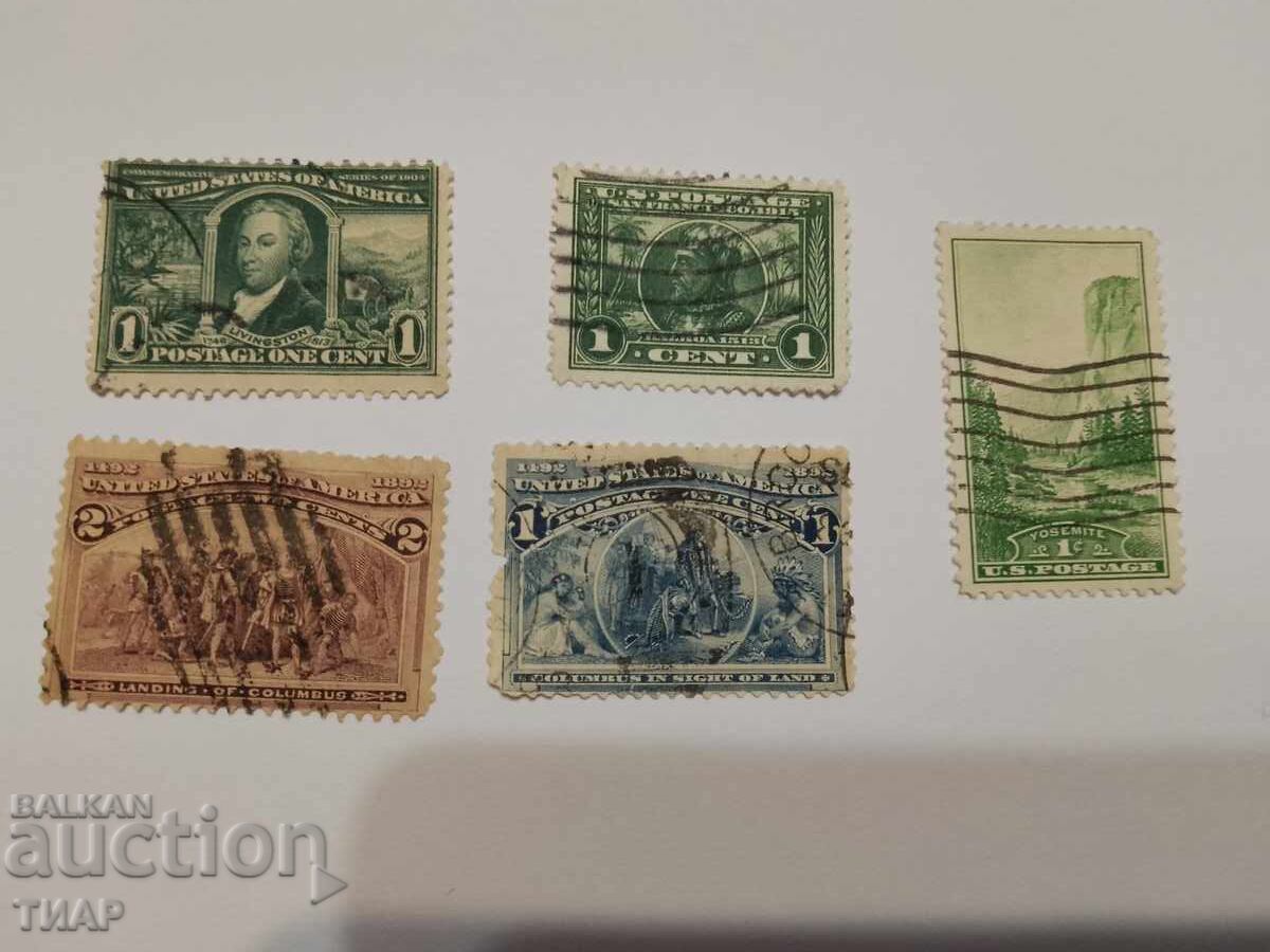 timbre poștale SUA-0,01 cenți