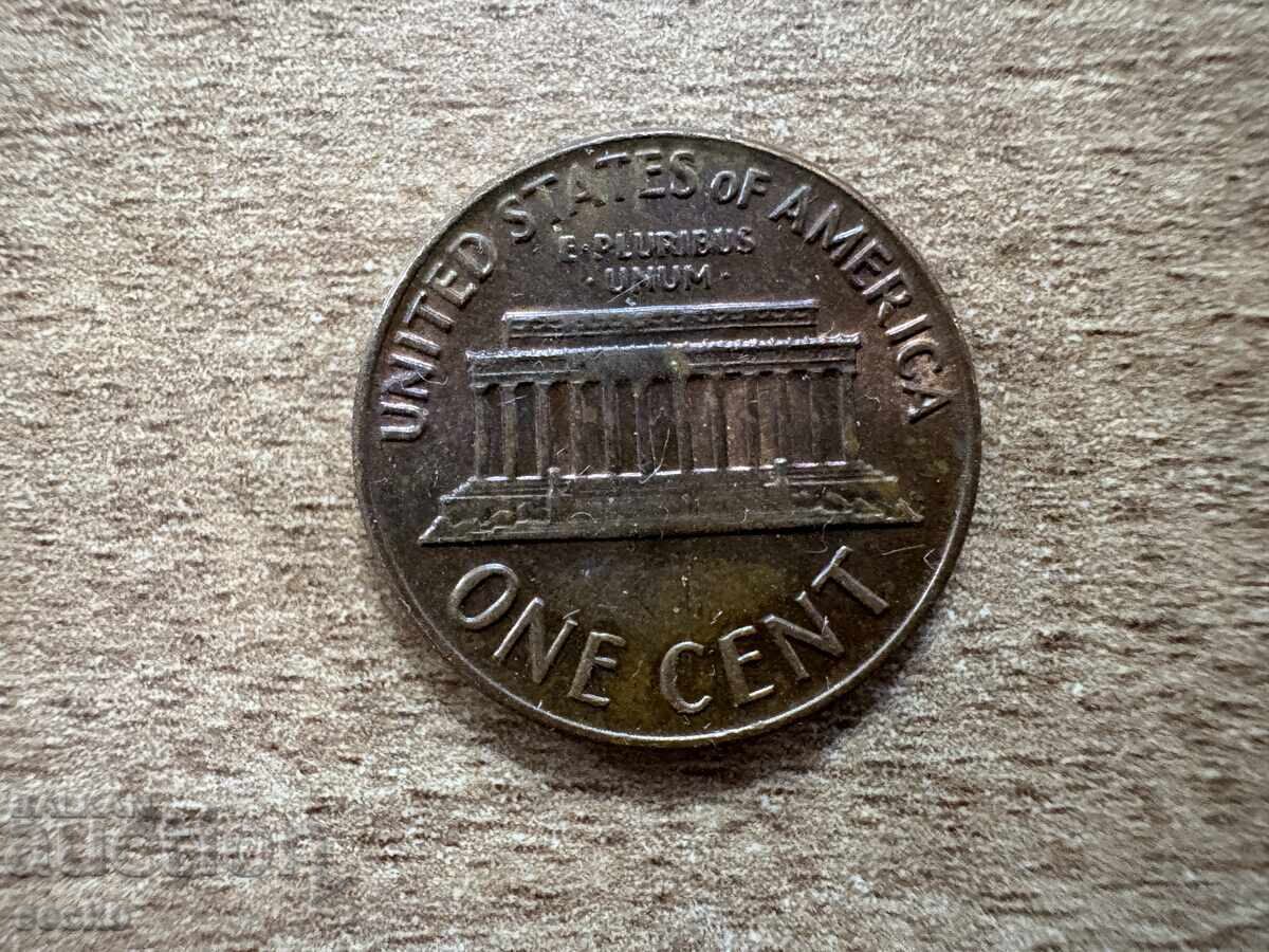 ΗΠΑ - 1 σεντ (1971) - D ΗΠΑ - 1 σεντ (1971) - D