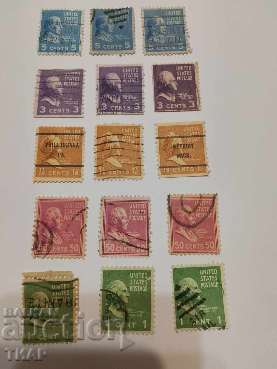 Γραμματόσημα ΗΠΑ-0,01 σεντ