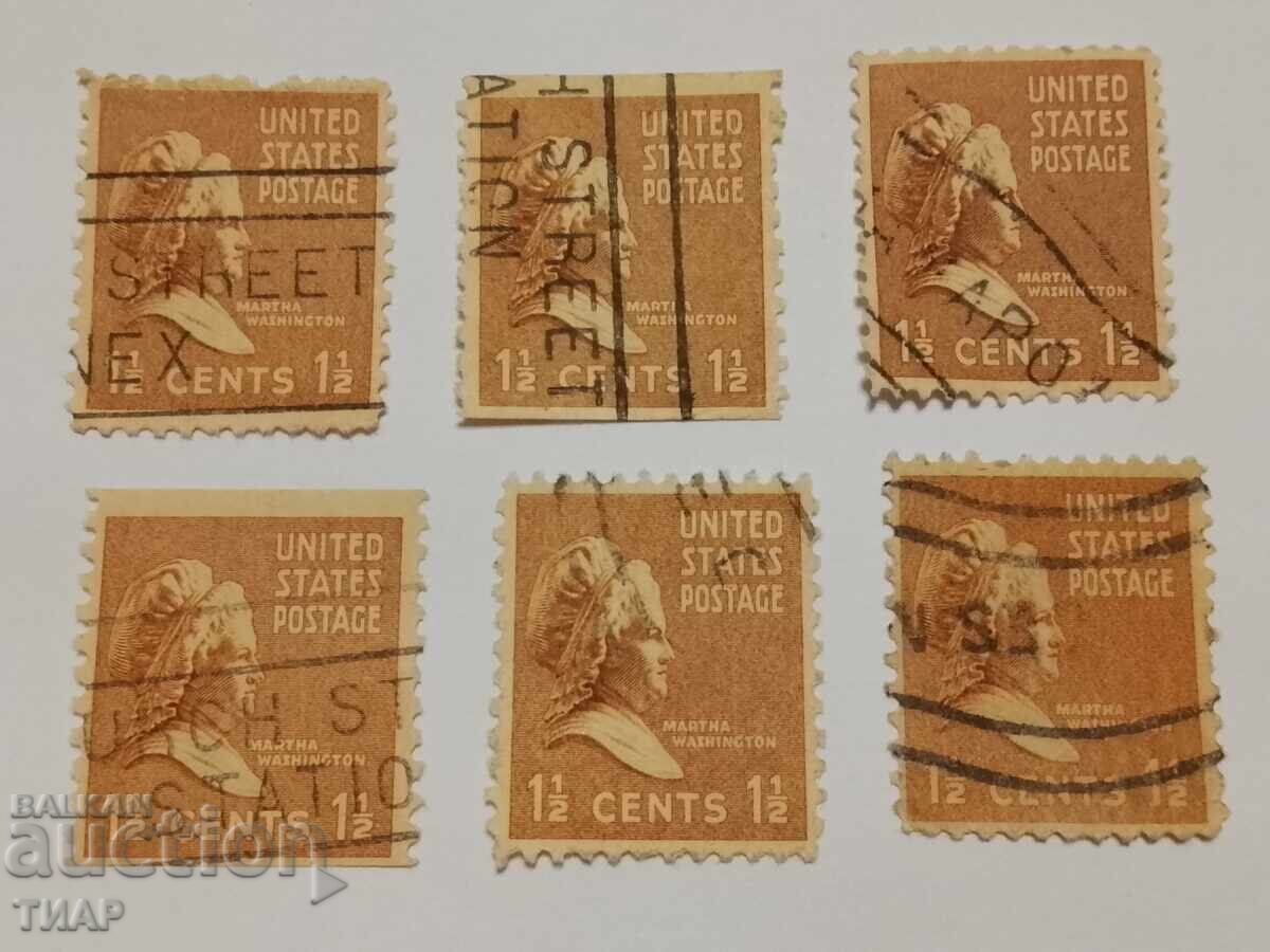 Γραμματόσημα ΗΠΑ-0,01 σεντ