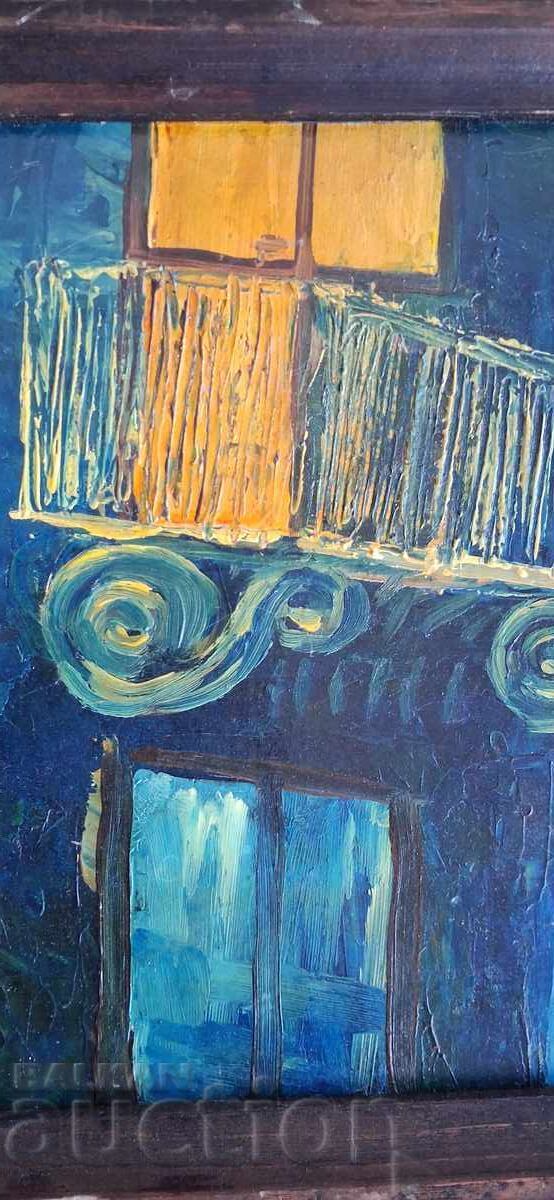 Auction  Old painting.