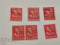 Пощенски марки САЩ-0.01ст